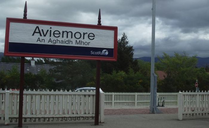 Aviemore station