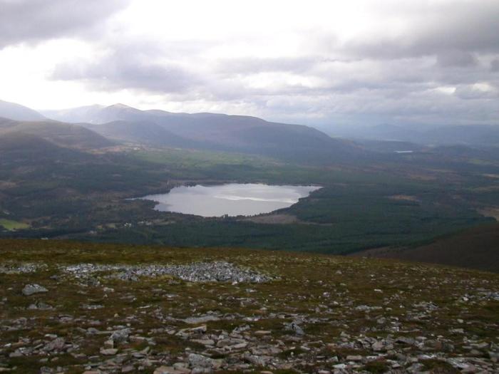 A view from the Cairngorm mountains